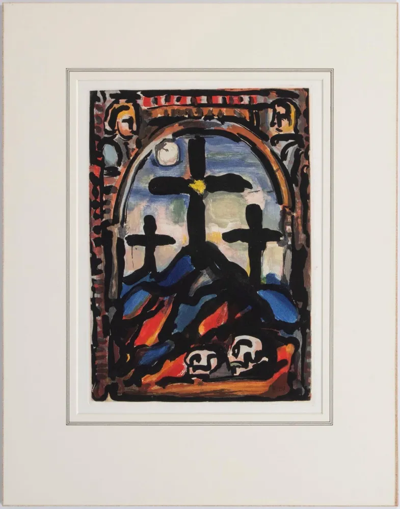 アクチアント Rouault - Les tres croix