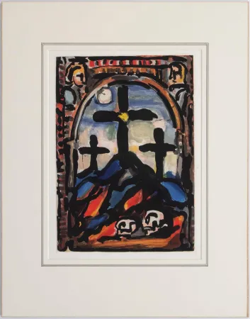 アクチアント Rouault - Les tres croix