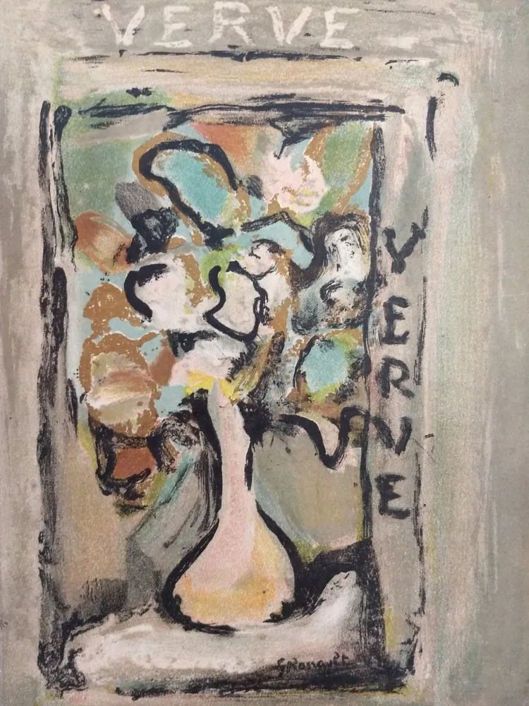 挿絵入り本 Rouault - Verve no 4