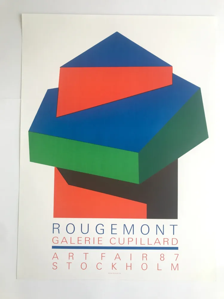掲示 Rougemont (De) - Galerie Cupillard / ART fair Stockholm