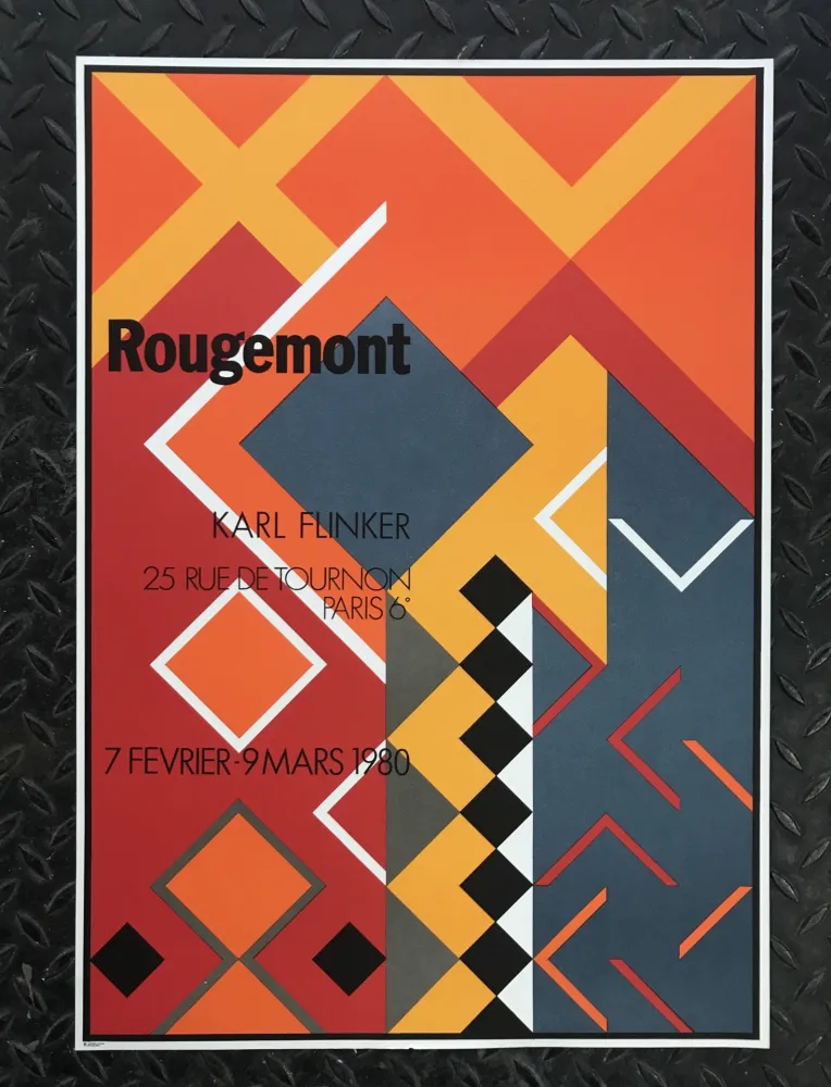 掲示 Rougemont (De) - Galerie Karl Flinker