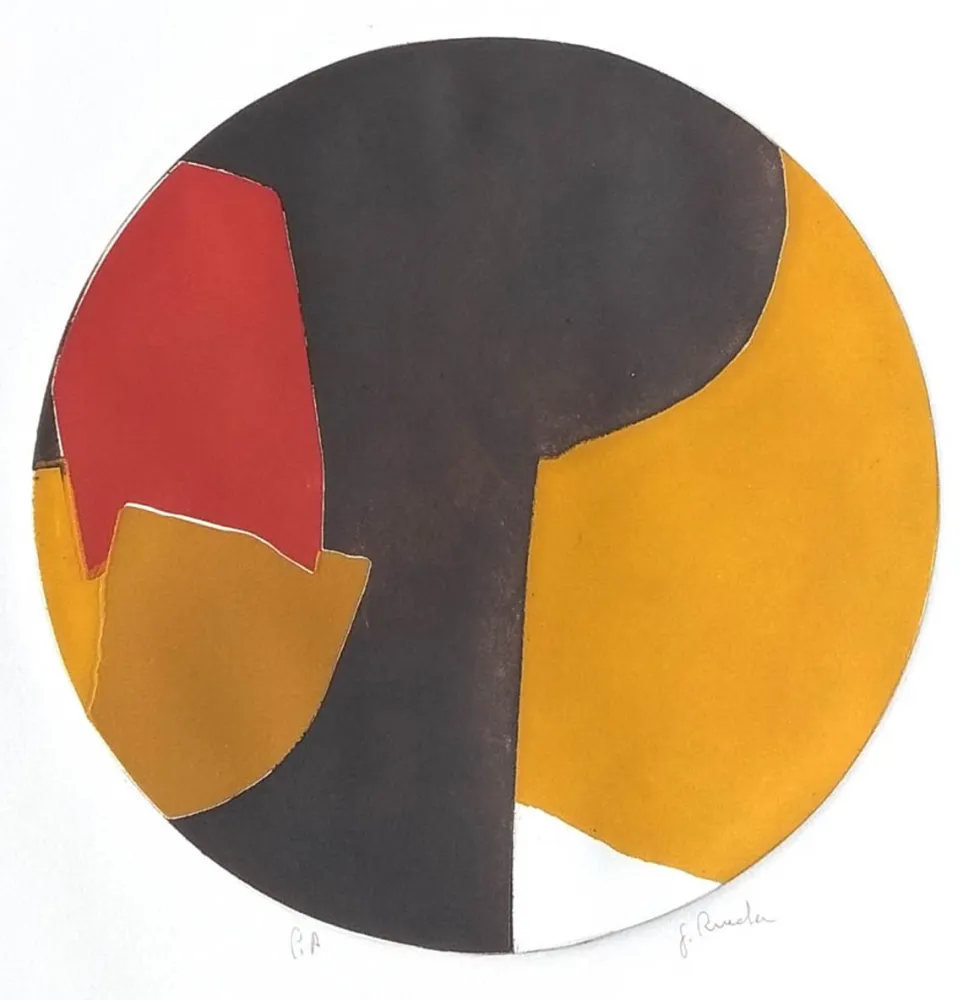 エッチングと　アクチアント Rueda - Perfiles, siluetas y Limites III