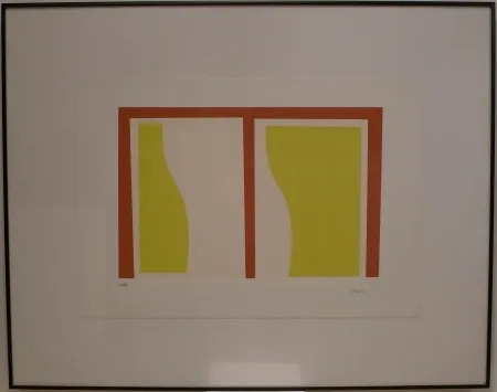 シルクスクリーン Rueda - Sin Título