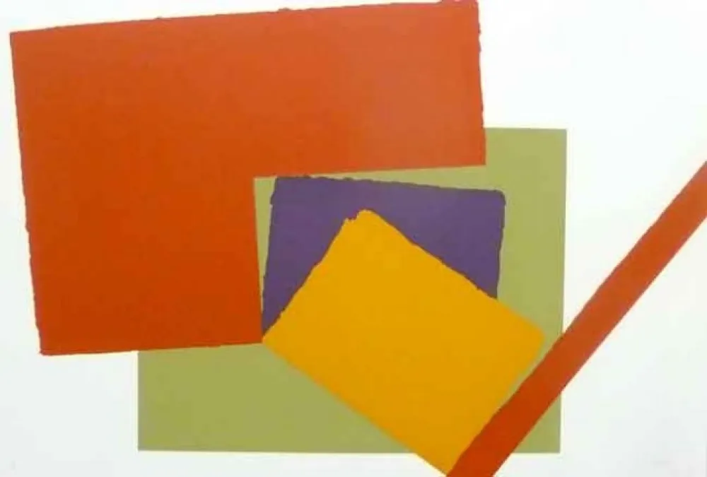 シルクスクリーン Rueda - Sin titulo