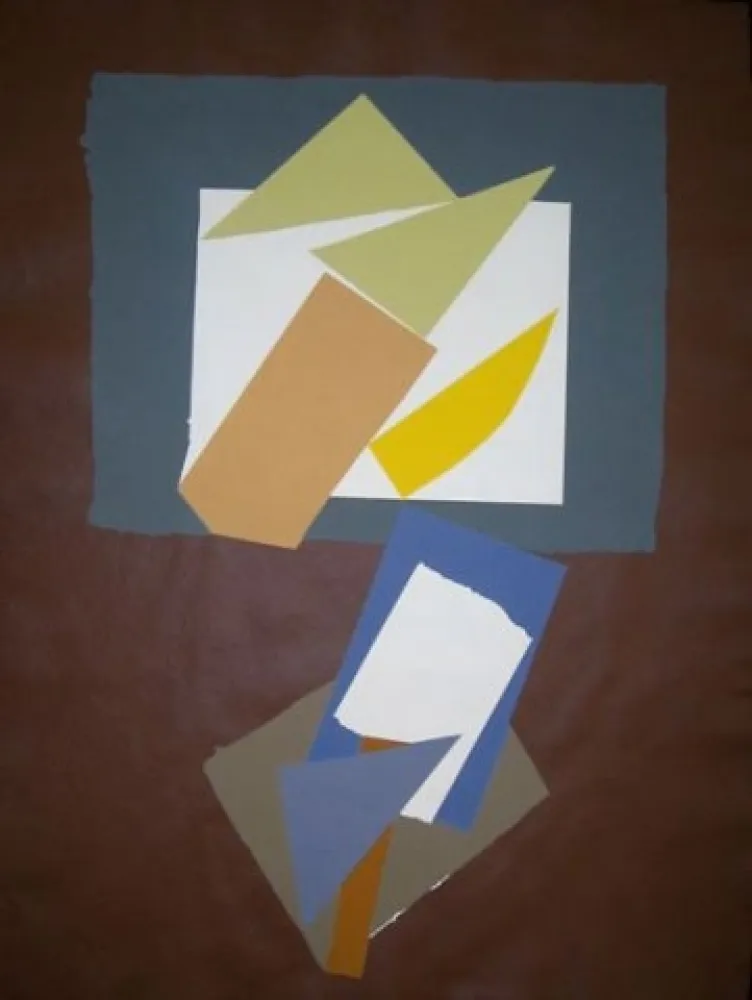 シルクスクリーン Rueda - Sin titulo