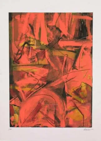 リトグラフ Ruggeri - SENZA TITOLO