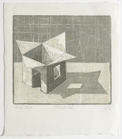 木版 Rüngeler - Offenes Haus