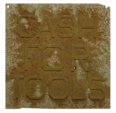 多数の Ruscha - Cash For Tools 2, from Rusty Signs