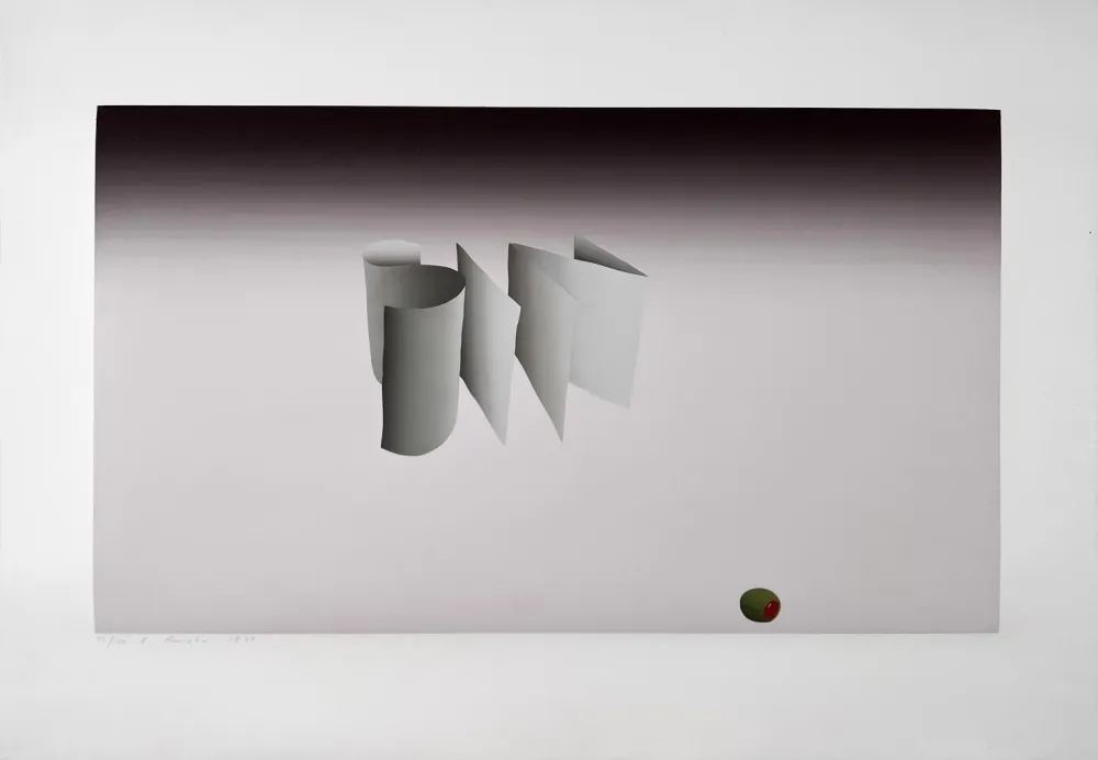 リトグラフ Ruscha - Sin 