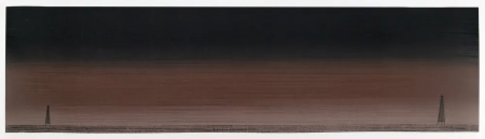 シルクスクリーン Ruscha - Well, Well