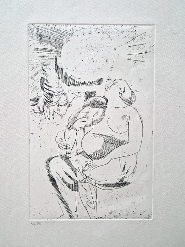 エッチング Saetti - Maternità