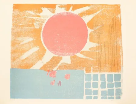 リトグラフ Saetti - SEI MURI DI SAETTI