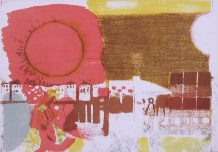 リトグラフ Saetti - SENZA TITOLO