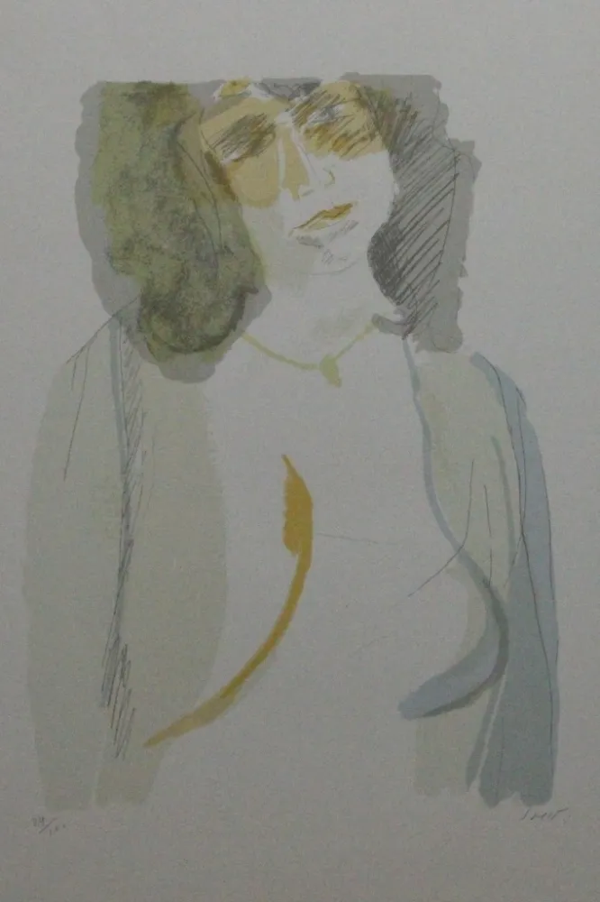 リトグラフ Saetti - SENZA TITOLO