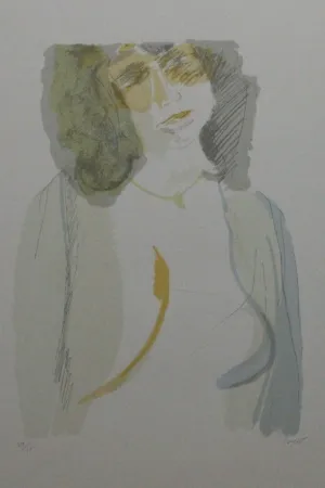 リトグラフ Saetti - SENZA TITOLO