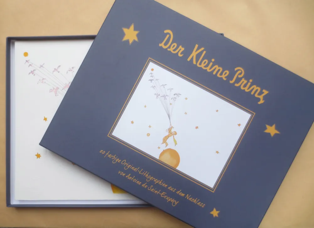リトグラフ Saint-Exupéry - Port-folio le Petit Prince