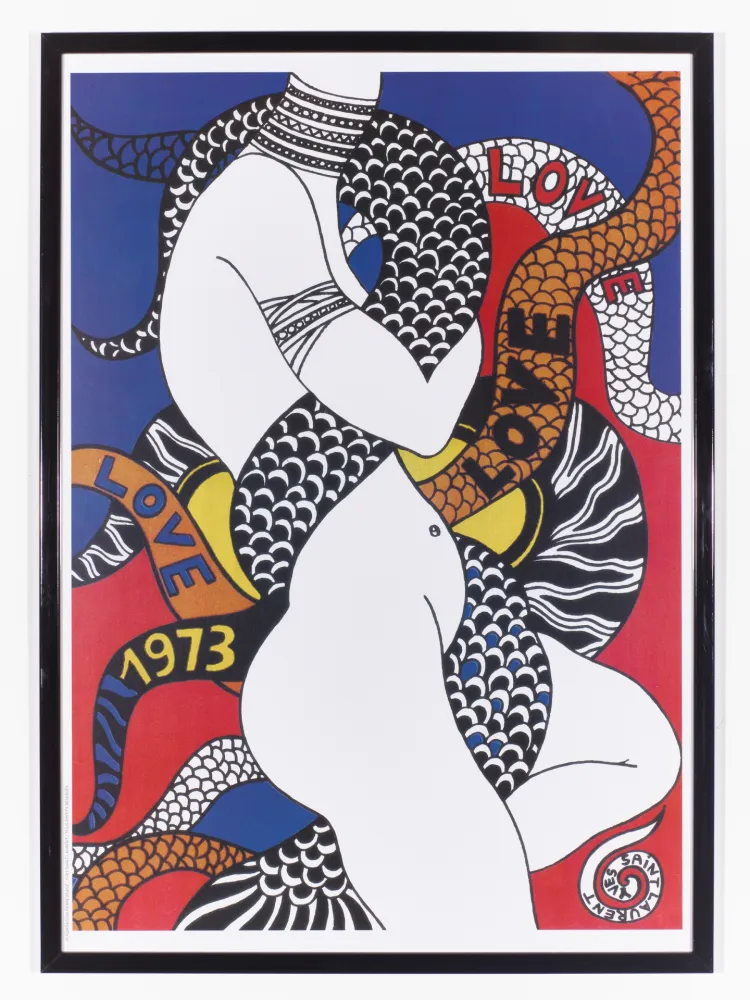 掲示 Saint Laurent - LOVE 1973