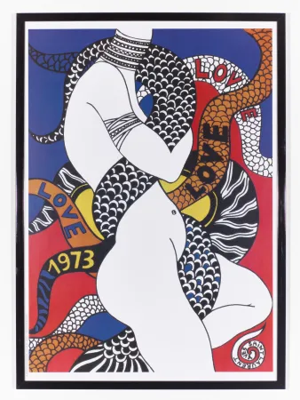 掲示 Saint Laurent - LOVE 1973