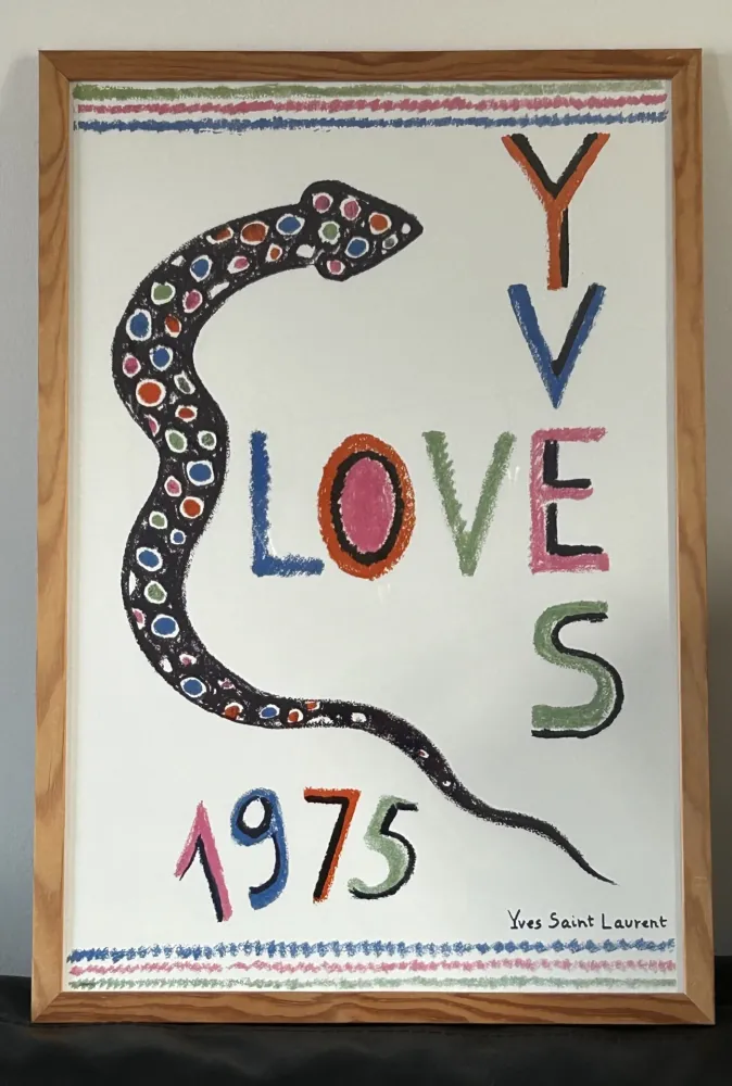 技術的なありません Saint Laurent - LOVE 1975