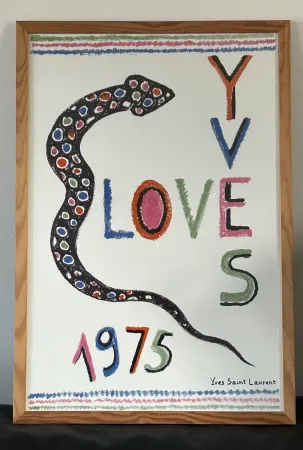 技術的なありません Saint Laurent - LOVE 1975