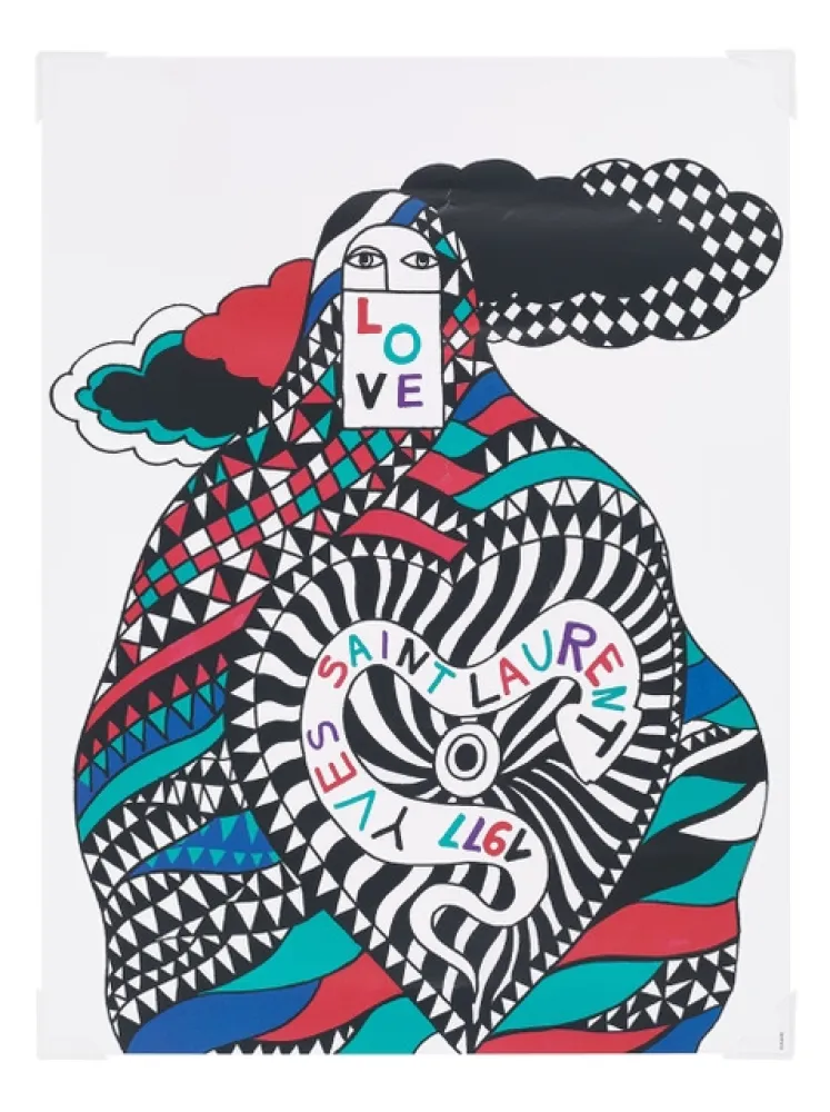 掲示 Saint Laurent - Love 1977