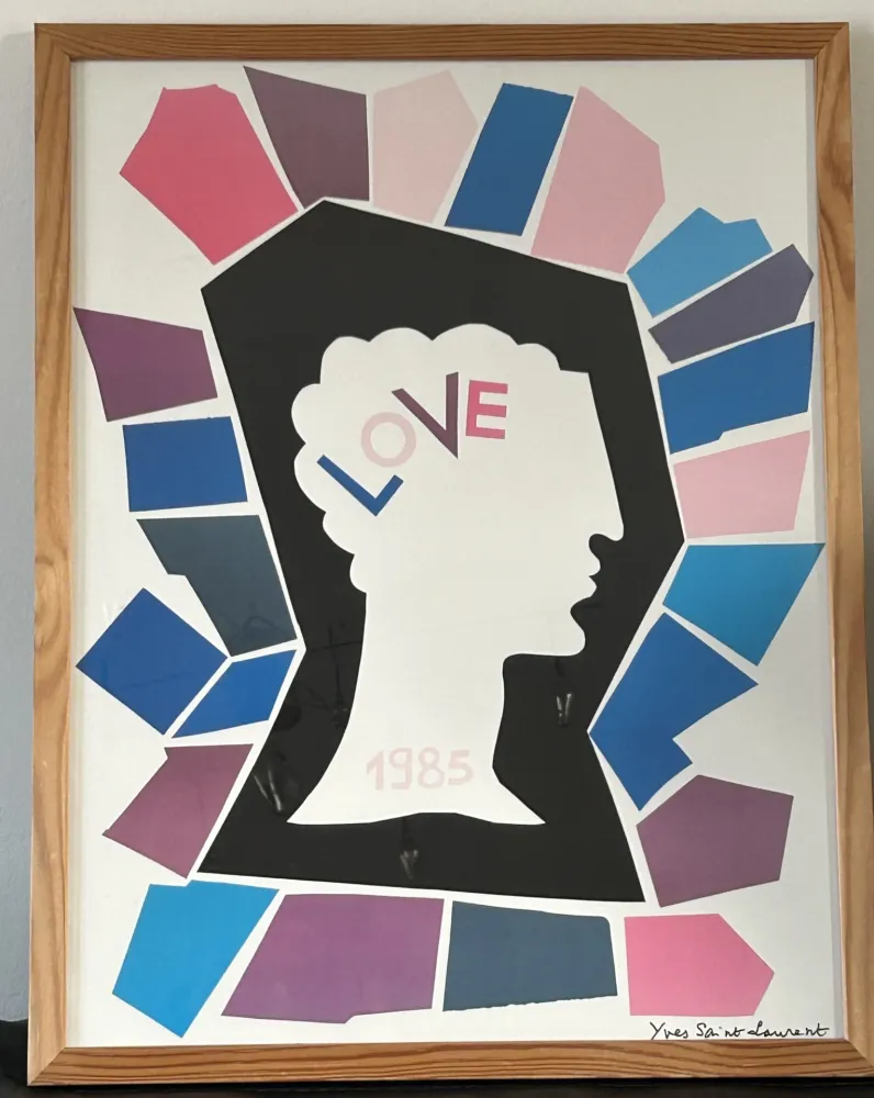掲示 Saint Laurent - LOVE 1985