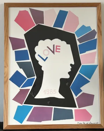 掲示 Saint Laurent - LOVE 1985