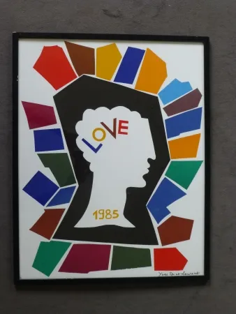 掲示 Saint Laurent - Love 1985