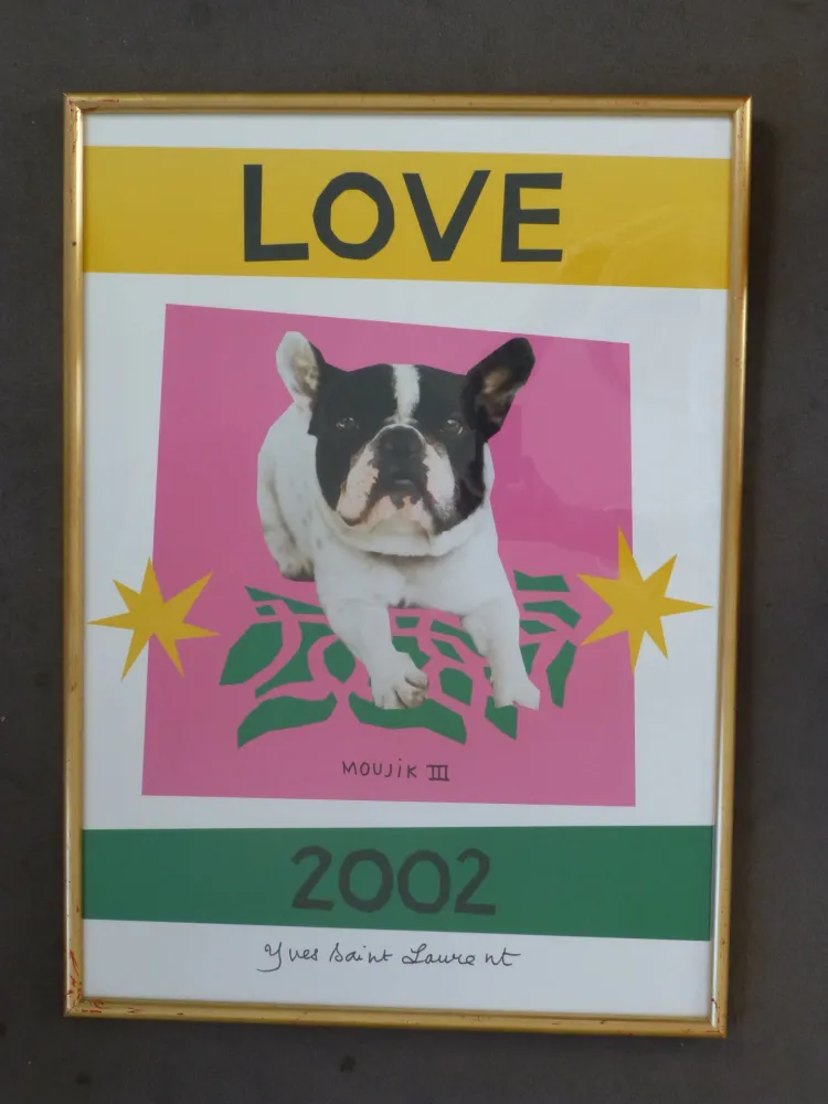 掲示 Saint Laurent - Love 2002