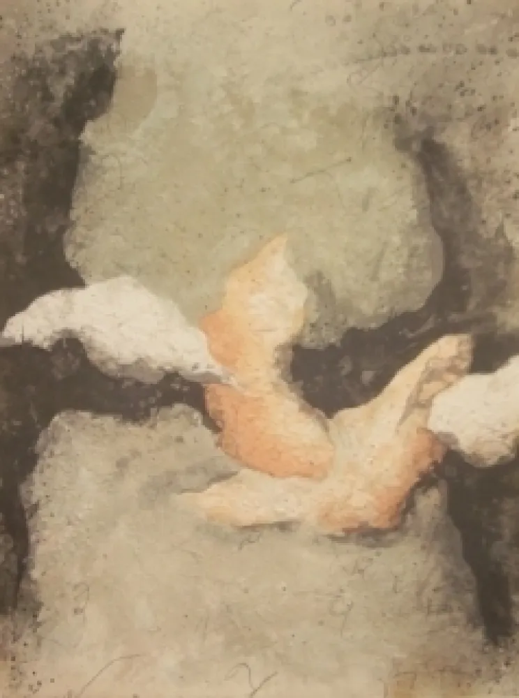 リトグラフ Salinas - Composition 4