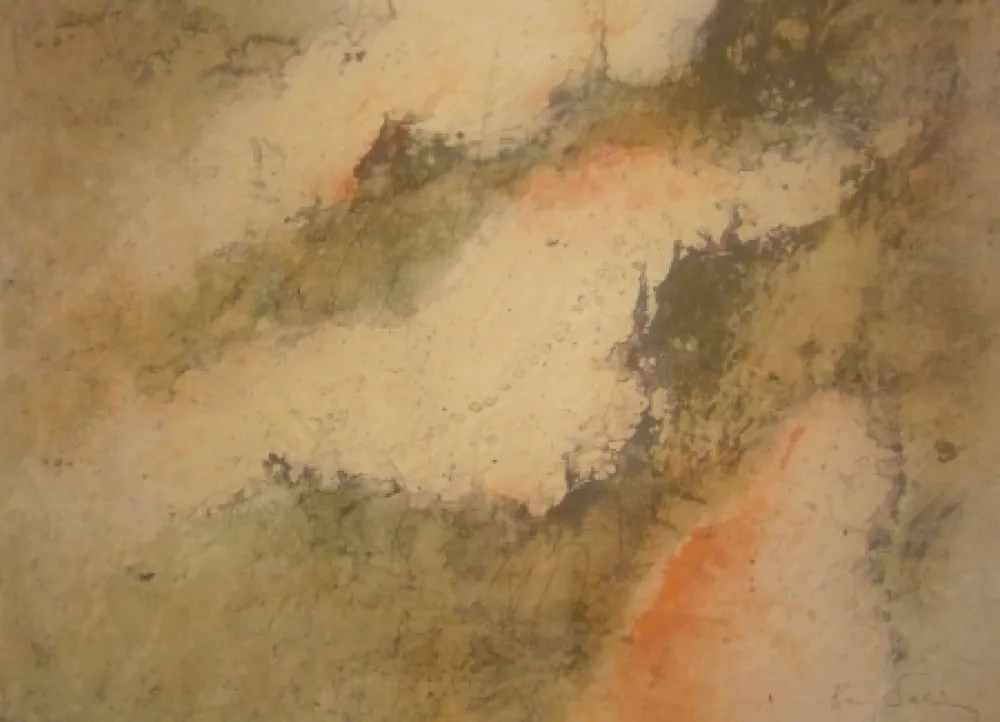 リトグラフ Salinas - Sans titre 2