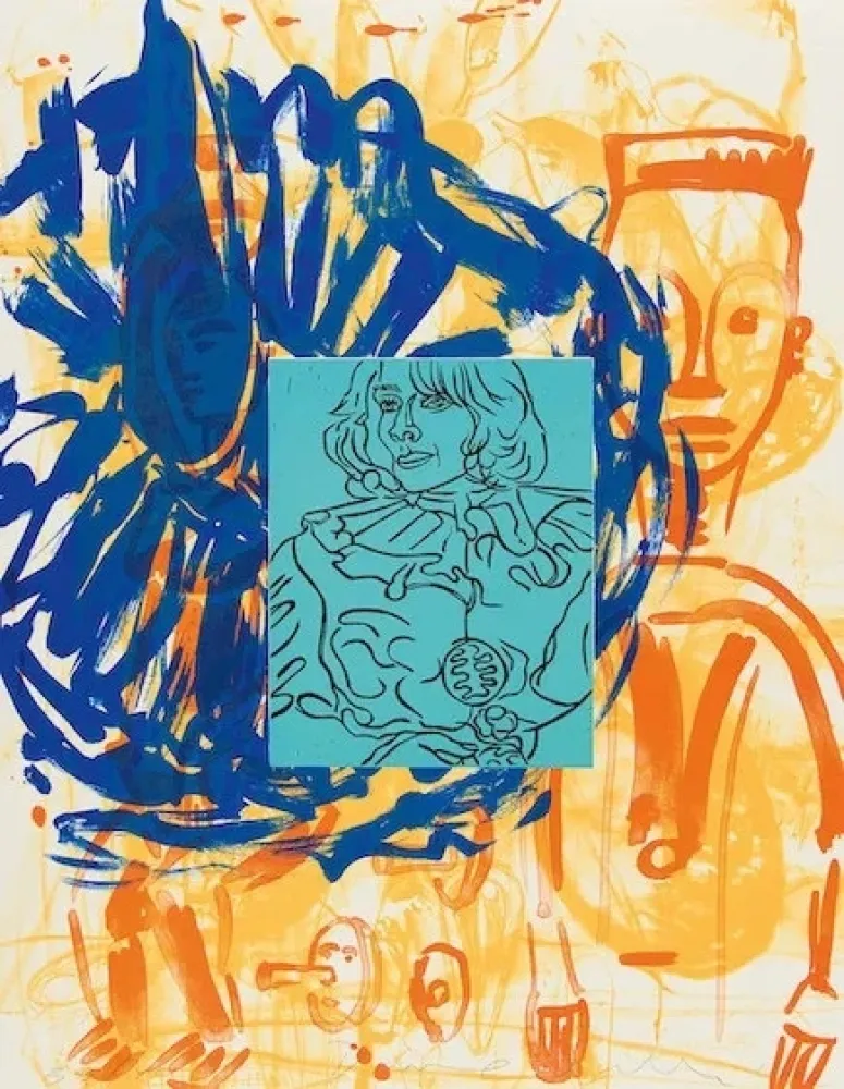 リトグラフ Salle - Liveley Iris