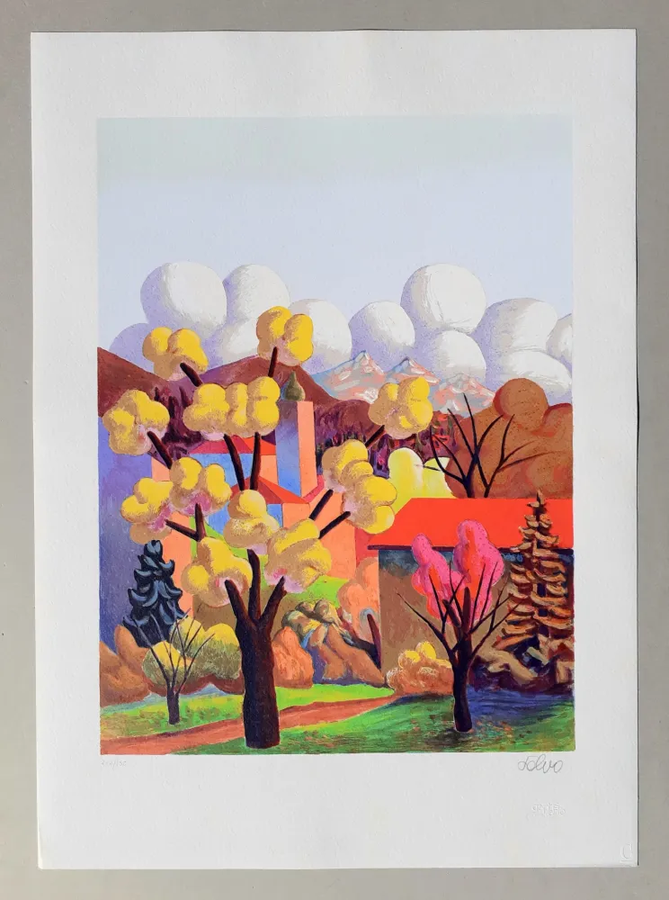 シルクスクリーン Salvo - Ottobre