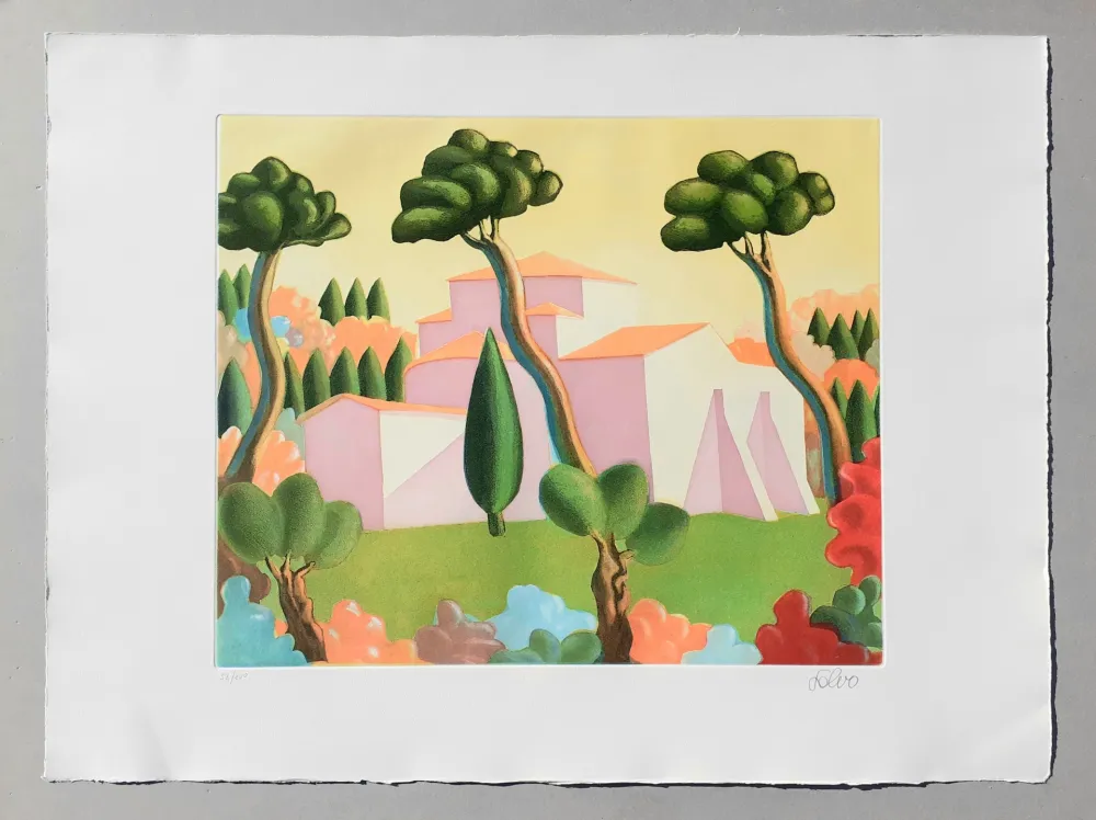 エッチングと　アクチアント Salvo - Paesaggio