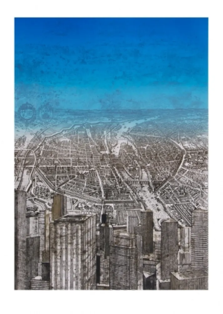 エッチングと　アクチアント Salzmann - Paris de la Défense