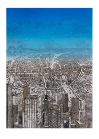 エッチングと　アクチアント Salzmann - Paris de la Défense