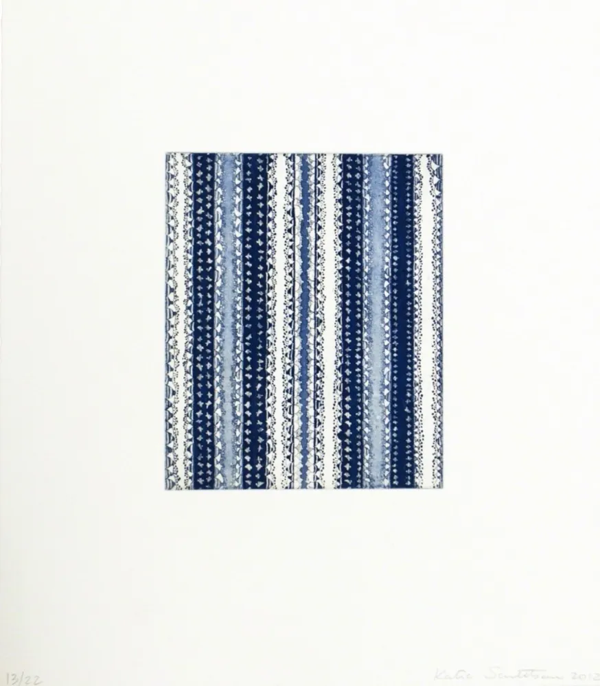 エッチングと　アクチアント Santibañez - El profundo resplandor