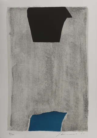 リトグラフ Santomaso - Abstract Composition, 1974 - Hand-signed