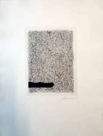 エッチング Santomaso - Composizione 2