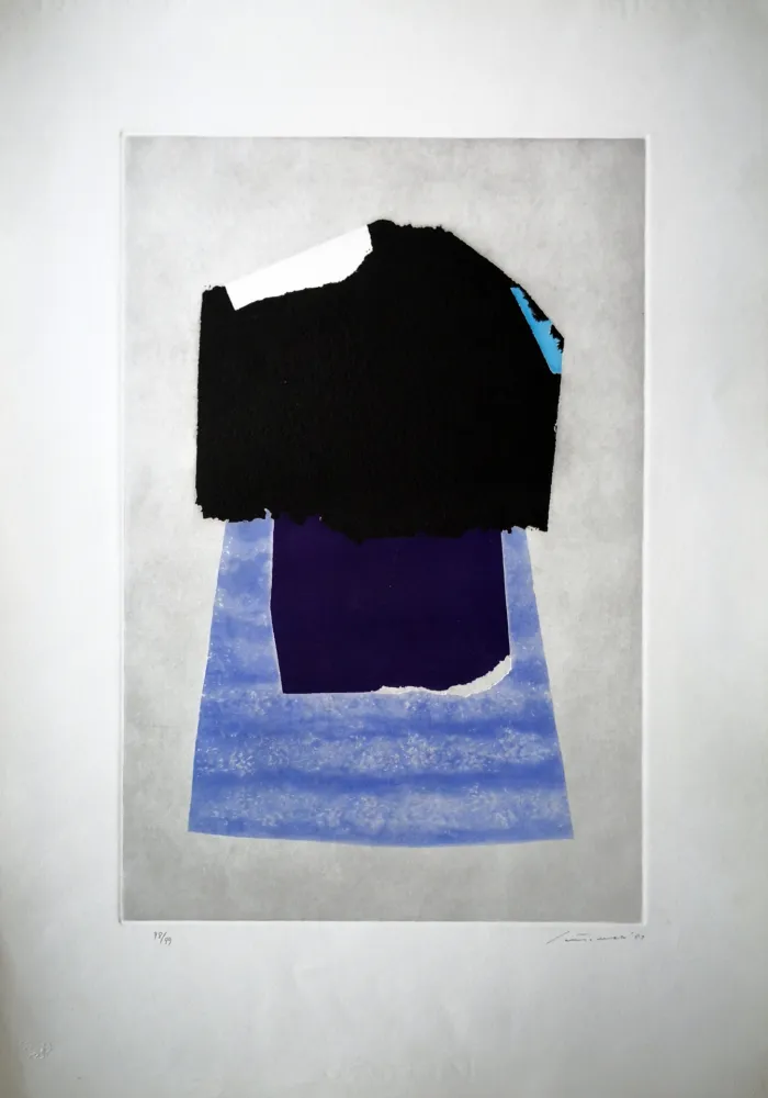 エッチング Santomaso - Composizione C