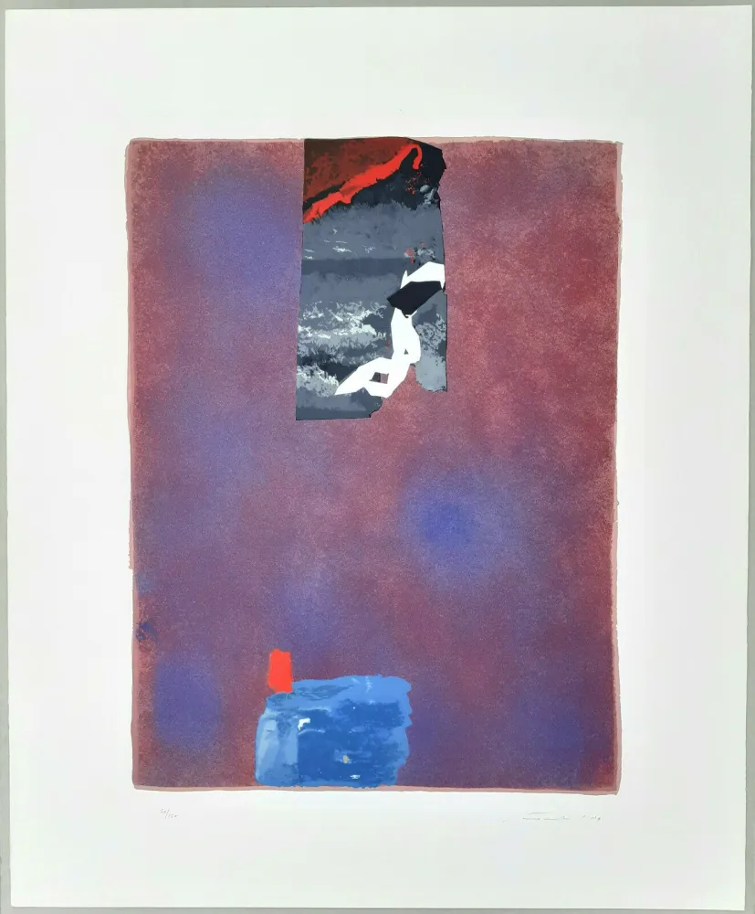 彫版 Santomaso - Composizione tav. 2