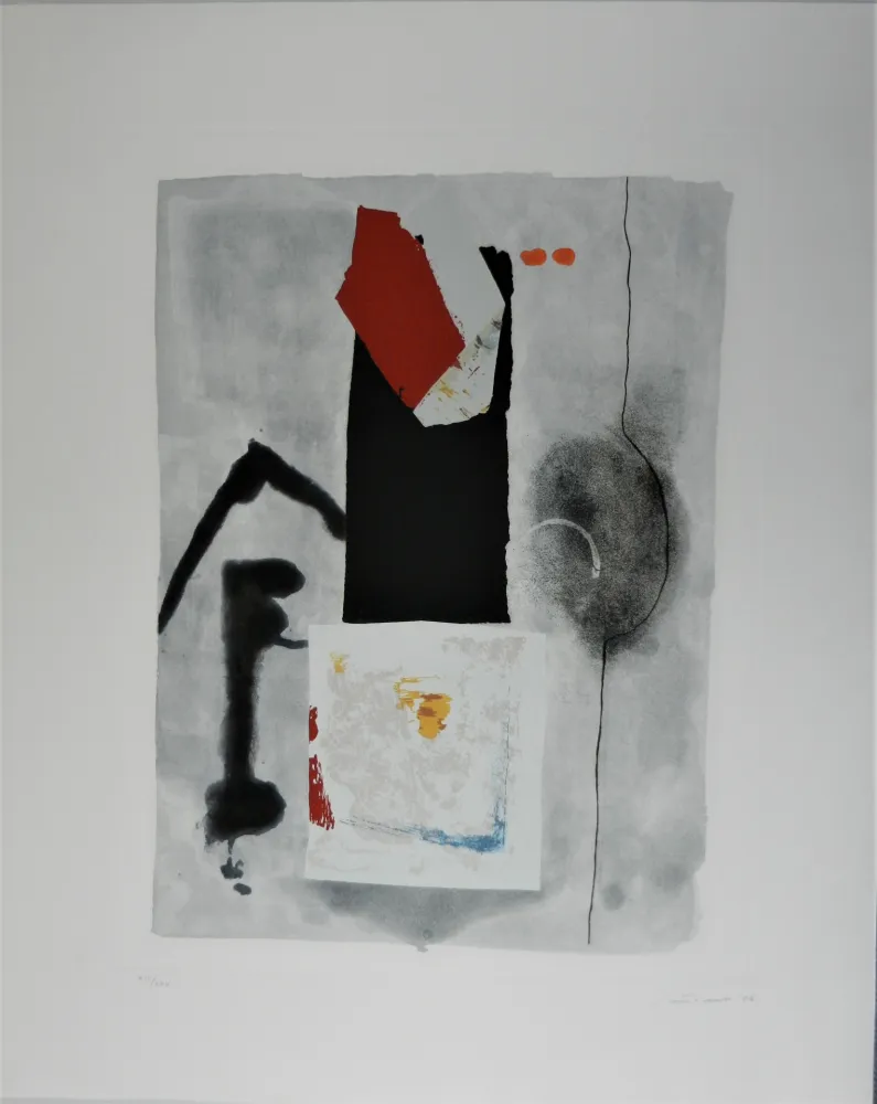 エッチングと　アクチアント Santomaso - Utitled