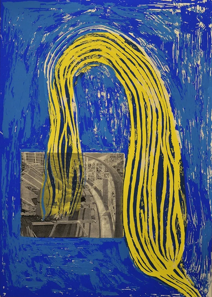 シルクスクリーン Sapere - Automatic nature