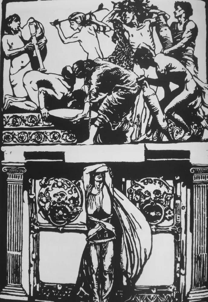 挿絵入り本 Sartorio - Sibilla