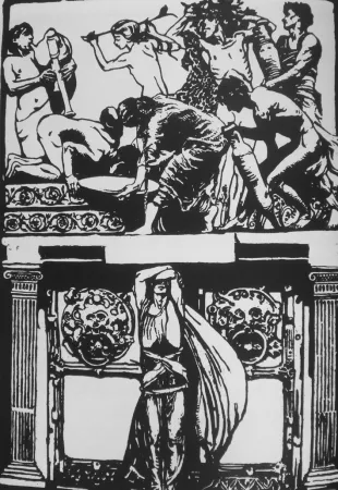 挿絵入り本 Sartorio - Sibilla