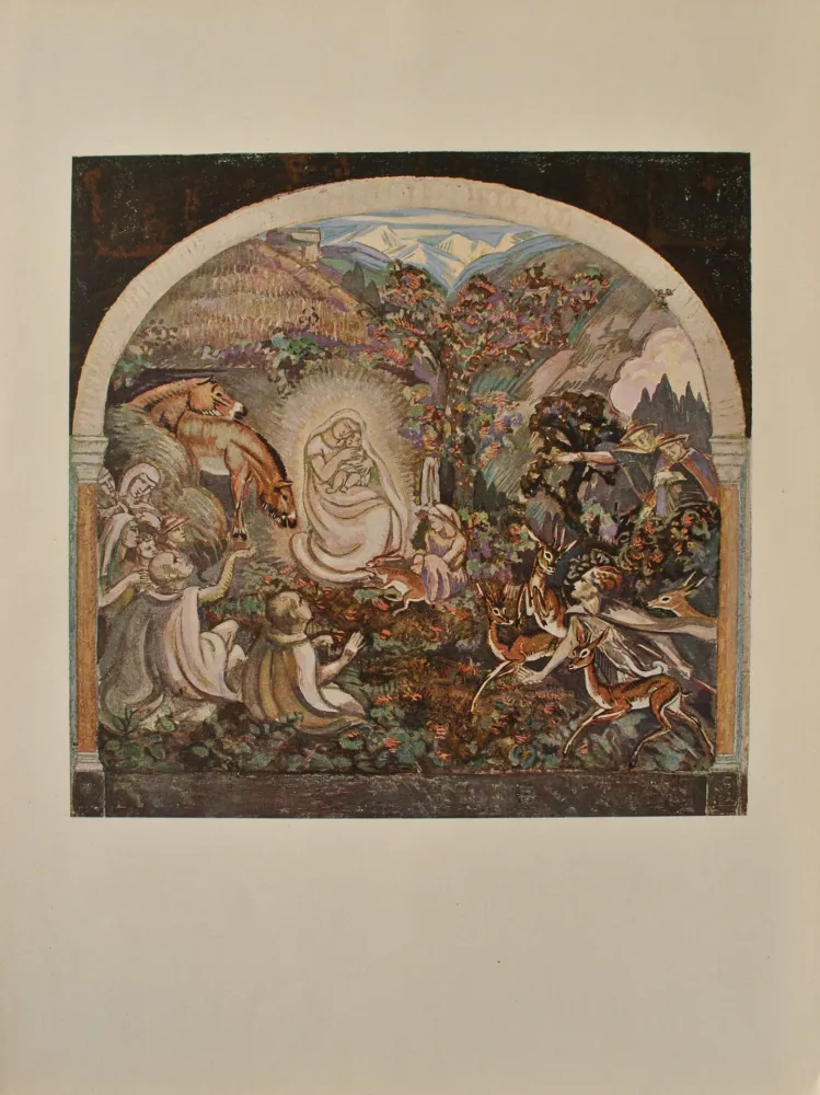 彫版 Sauer - L'adoration des Bergers