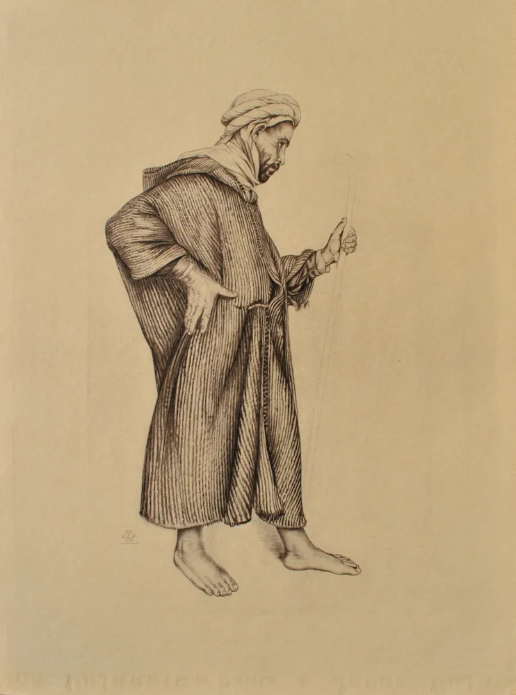 彫版 Sauer - Le voyageur du désert