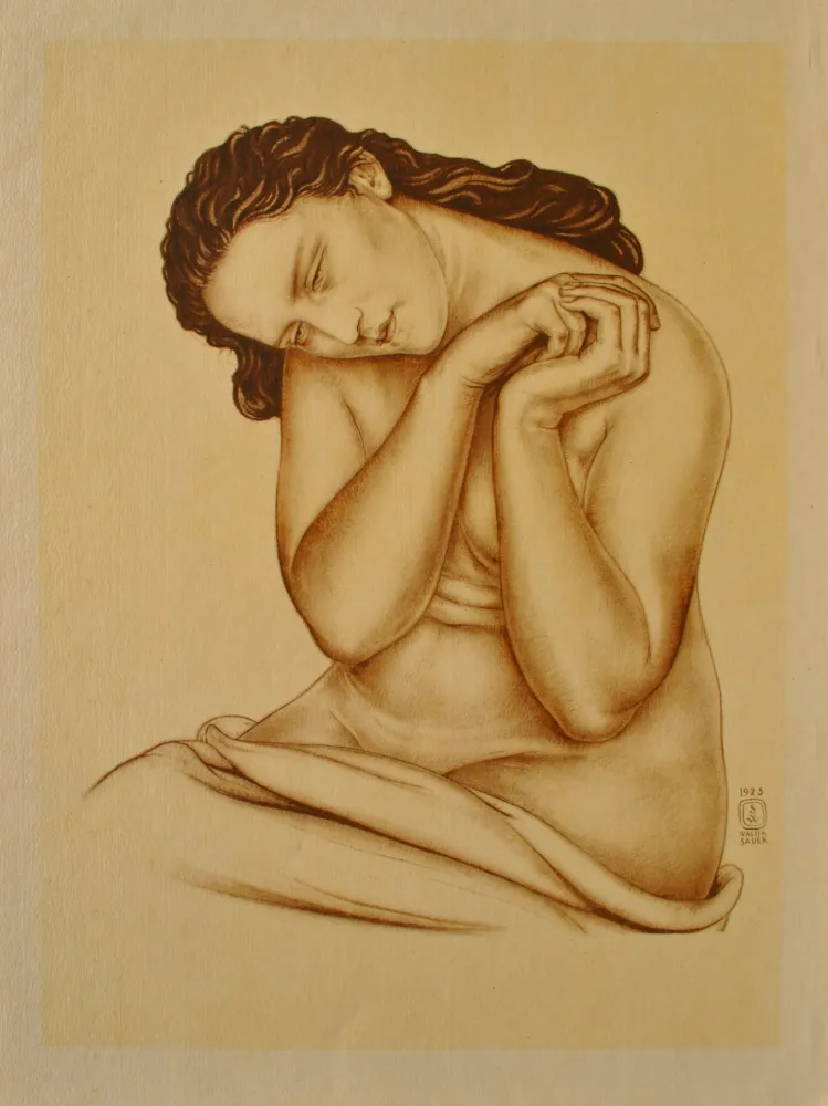 彫版 Sauer - Modèle à la tête penchée