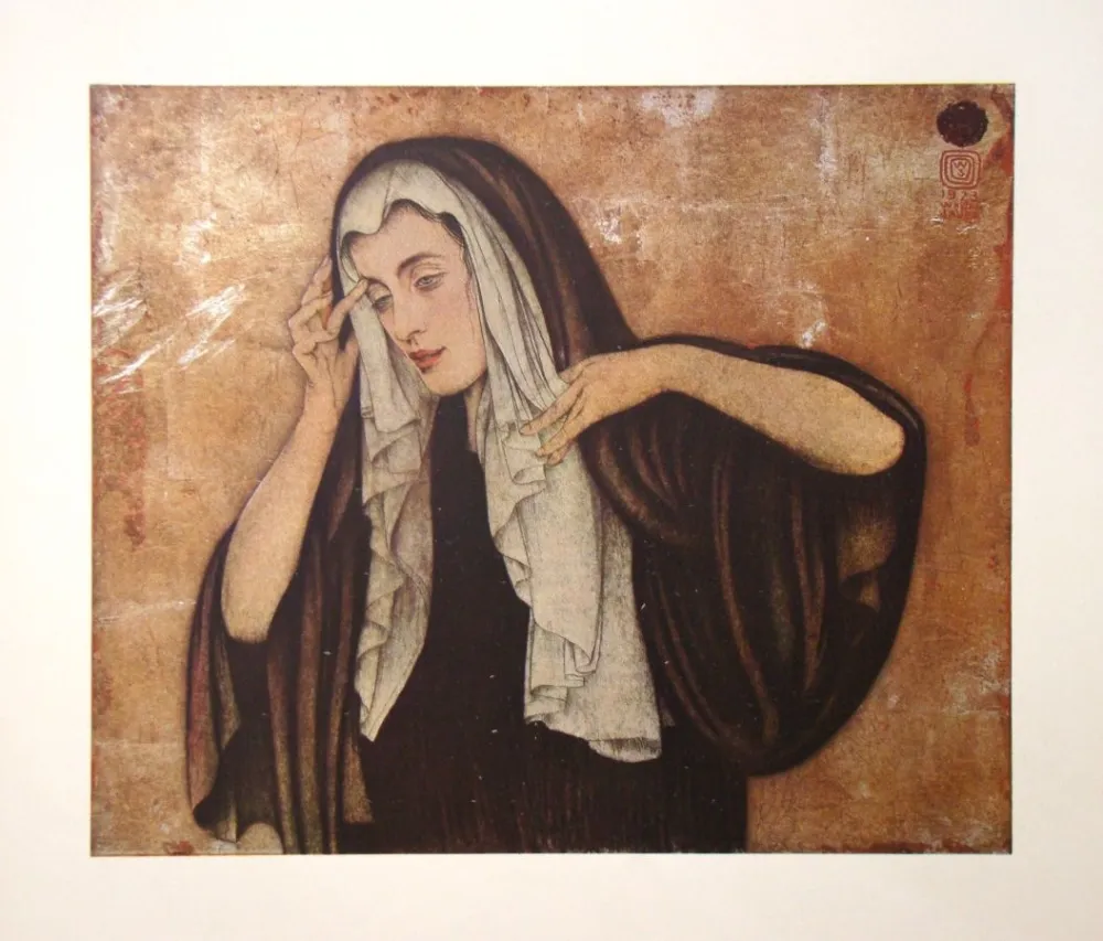 彫版 Sauer - Pleureuse