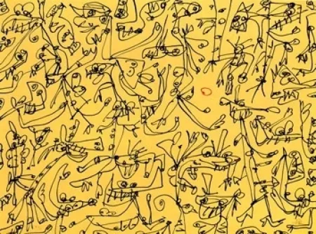 リトグラフ Saura - Antonio Saura